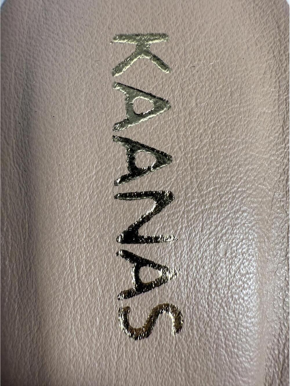 NWB Kaanas Naranjo Off White Mule Heels Size 10 - Picture 6 of 6